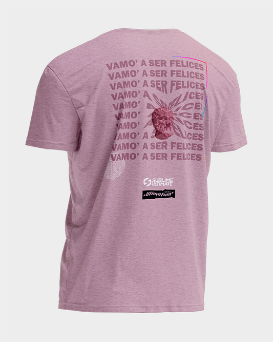 Camiseta Felices Rosa
