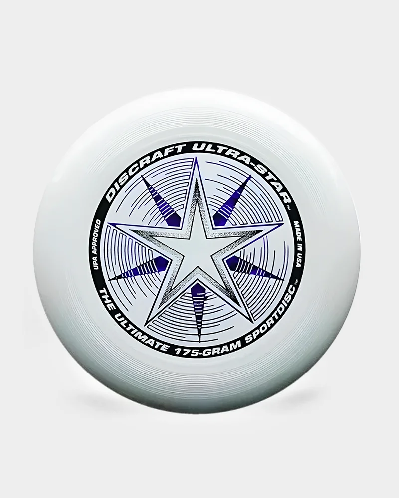Disco Discraft Ultra-Star Blanco - Profesional de Ultimate Frisbee