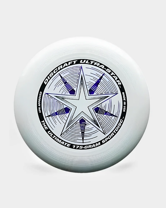Disco Discraft Ultra-Star Blanco - Profesional de Ultimate Frisbee