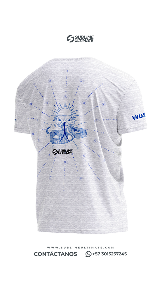 Camisetas Selección Colombia Junior 2025 Azul/blanca  (Fans)