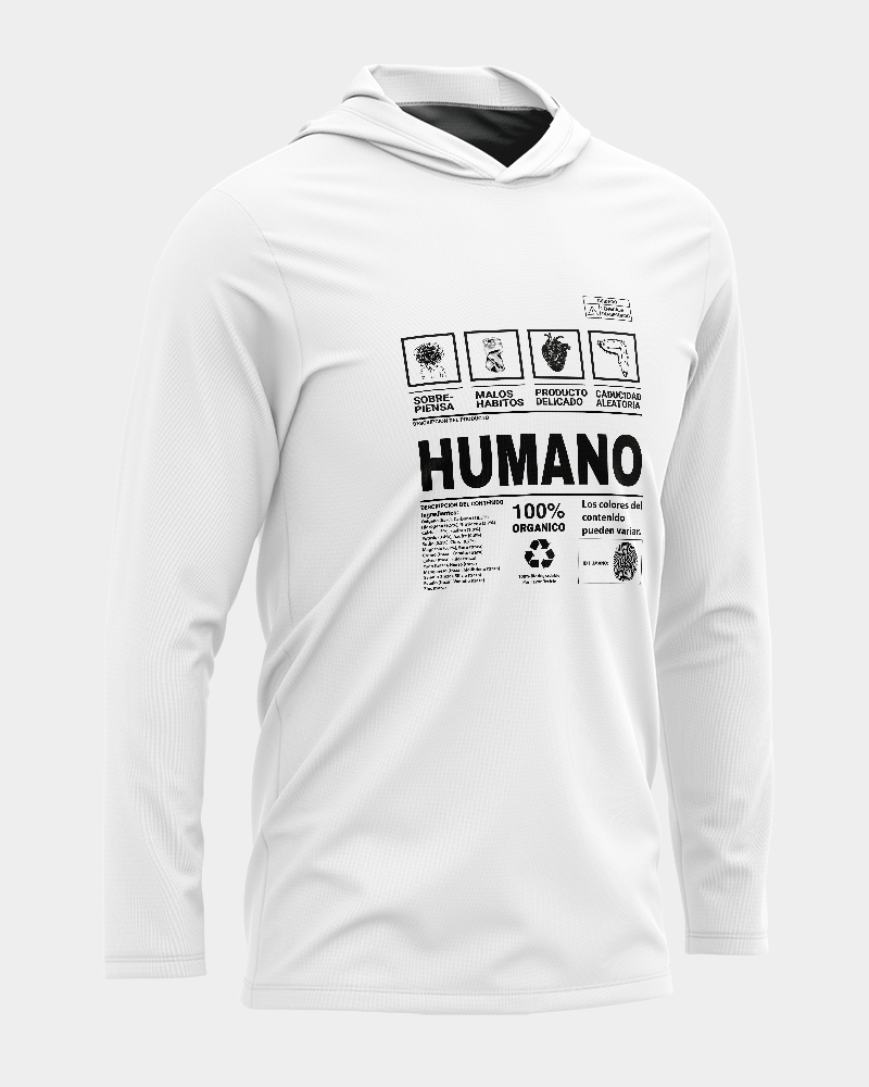 Hoodie Humano Nieve