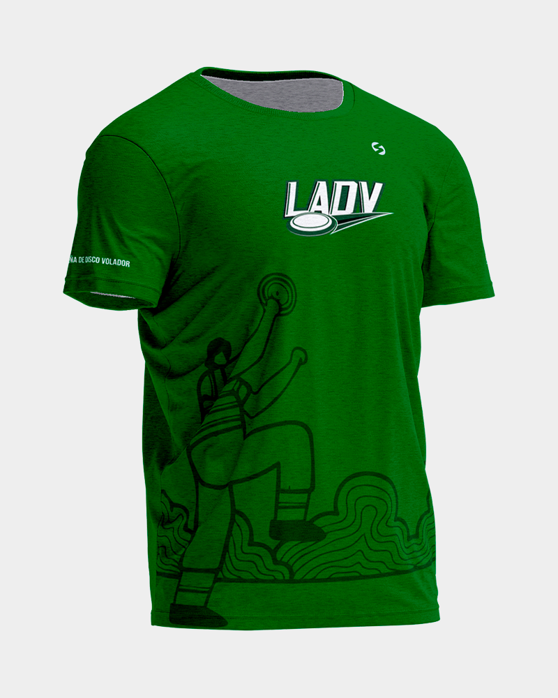 Camiseta LADV Verde Free