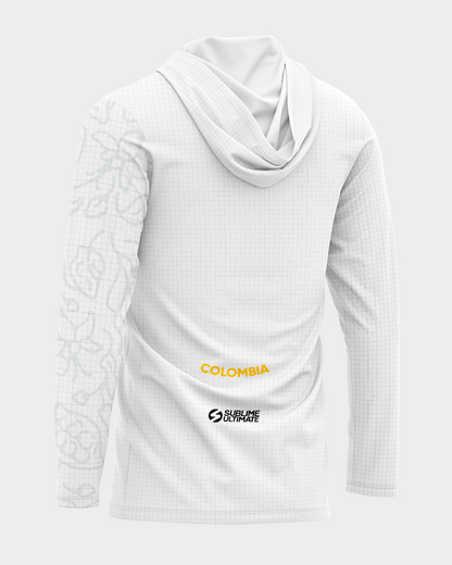 Hoodie Colombia blanco