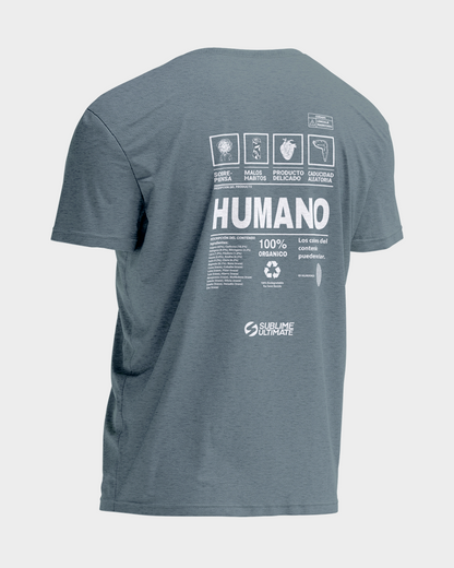 Camiseta Humano Gris