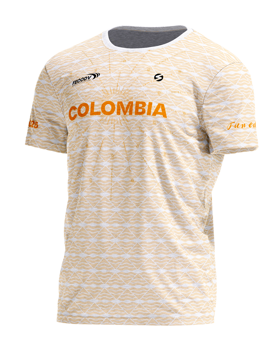 Camisetas Selección Colombia Junior 2025 Blanca (Fans)