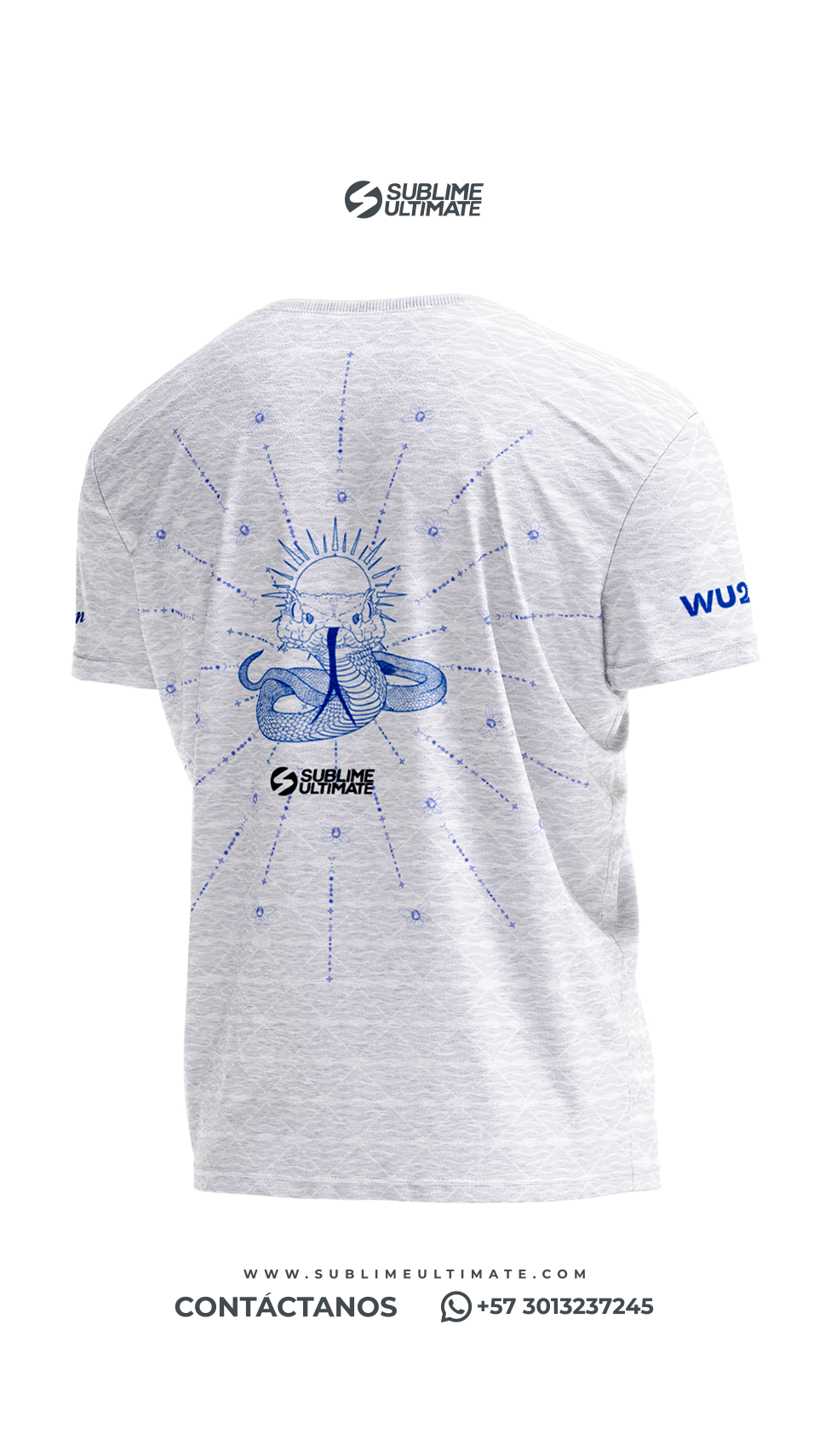 Camisetas Selección Colombia Junior 2025 Azul/blanca  (Fans)