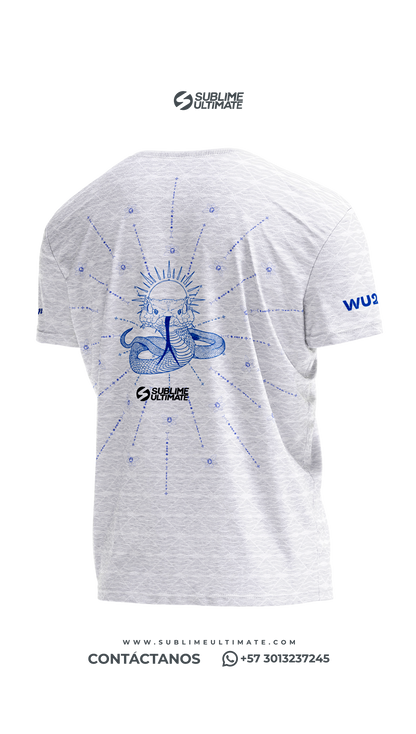 Camisetas Selección Colombia Junior 2025 Azul/blanca  (Fans)