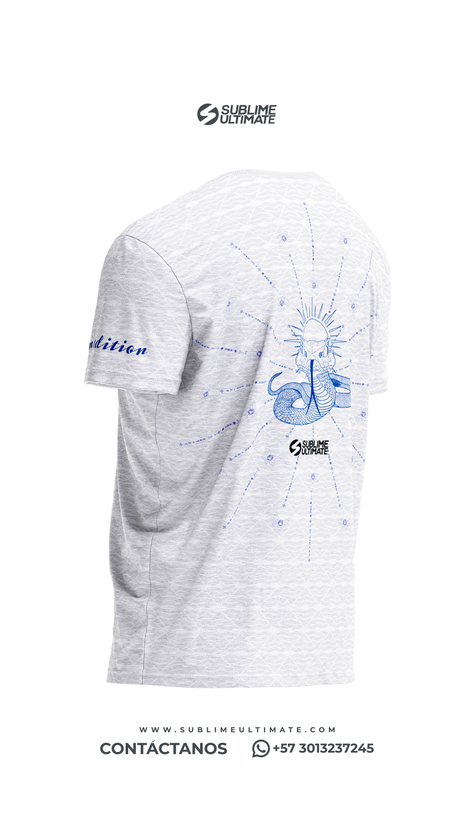 Camisetas Selección Colombia Junior 2025 Azul/blanca  (Fans)