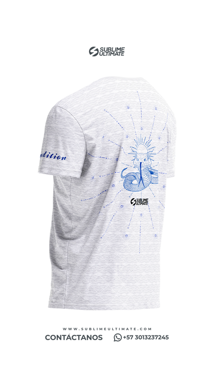 Camisetas Selección Colombia Junior 2025 Azul/blanca  (Fans)