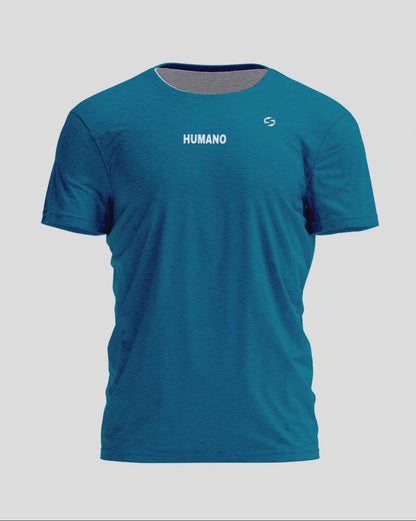 Camiseta Humano Azul