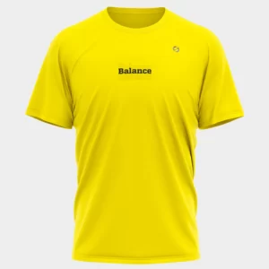 Camiseta Balance Amarillo