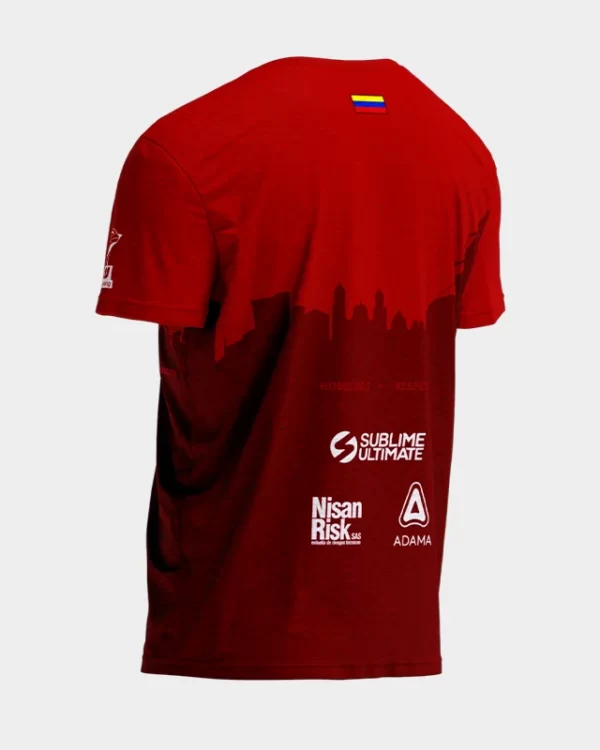 D-CRASH Camiseta Roja Bogotá
